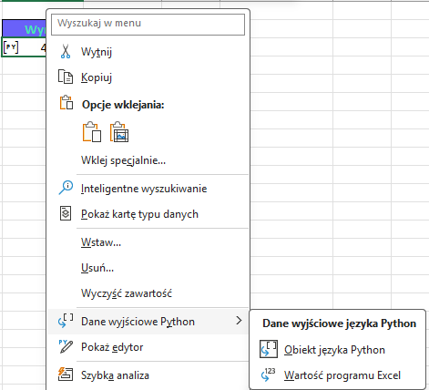 Python w Excelu